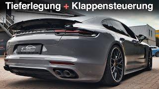 DEEP & LOUD SOUND with the valve control | Porsche Panamera Turbo S e hybrid | Cete Automotive