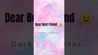 Best friend Quotes|| Best Friend is god gifted|| #feeling