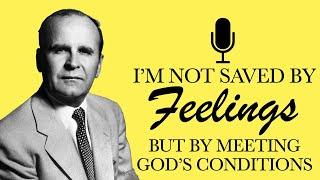 A Lot of Times I Don't Feel Saved, But I'm Saved By God's Promise - Brother Branham Quote