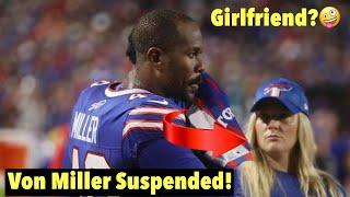 Why the NFL suspended Bills linebacker Miller for 4 games