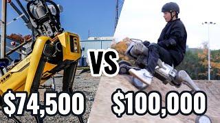 Boston Dynamics VS Unitree B2W: Which Robot Dog Wins?