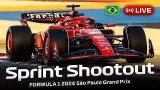 [LIVE] FORMULA 1 Brazilian Grand Prix 2024 - SPRINT QUALI Watchalong | Live Timing