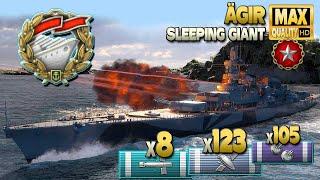 Cruiser Ägir: Beautiful comeback in Ranked battle - World of Warships