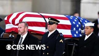 Jimmy Carter's casket arrives at the U.S. Capitol building