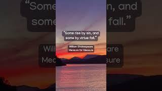 When Virtue Falls and Sin Rises #shakespeare#quotes#englishplaywright #englishpoet#shakespearequotes