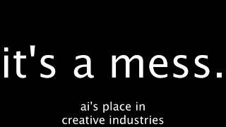 AI's Place in Creative Industries