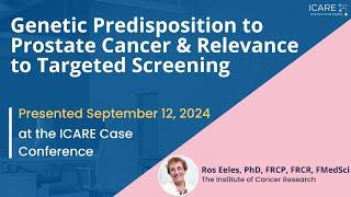 Full Recording of the September 2024 ICARE Genetics Case Conference