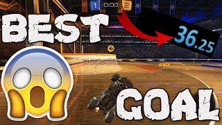 "THIS IS ROCKET LEAGUE"  My Best 0 Second Goal Of All time! [36.25sec over]