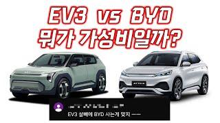 곧 출시되는 BYD vs EV3 뭐 사는게 맞을까?