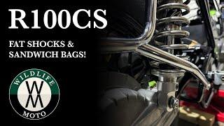 BMW R100 CS: Build Update | Luggage Racks & Sandwich Bags!