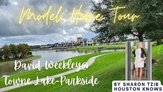 Parkside-Towne Lake | Cypress TX | David Weekley Model Home Tour | 3 Beds | 2 Baths | 2200 SF