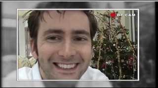 David Tennant watches The Christmas Invasion at home