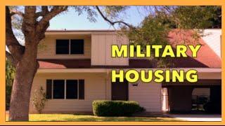 MILITARY HOUSING TOUR!