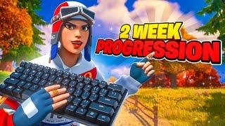 2 WEEK Fortnite Keyboard and Mouse Progression (TIPS)