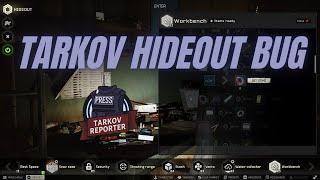 Escape From Tarkov Hideout Crafting Bug