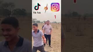 Tik tok vs Instagram voting compitition #tiktok #instagram #reels #tiktokvideo #ytshort #challenge