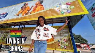 SPEND THE DAY WITH ME IN ACCRA, GHANA | LIVING IN GHANA | SPA DAY, GHANA JOLLOF, BAKERY etc