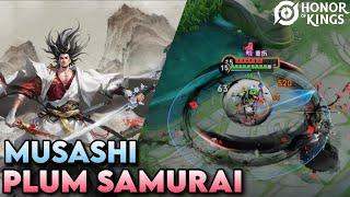 Musashi New Limited Legendary Skin "Plum Samurai" Gameplay | Honor of Kings