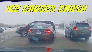 Best of WINTER FAILS | Icy roads, Car Sliding Crash, Road Rage, Snow Accidents Compilation 2023 USA