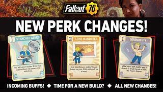 ALL NEW PERK BUFFS Coming to Fallout 76!