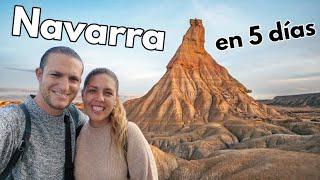 NAVARRA que ver en 5 días 🟢 GUÍA DE VIAJE (4K)  España