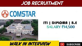 Comstar Automotive Pvt Ltd Job Vacancy||Chennai Jobs||Maraimalai Nagar Jobs||Mnc Jobs||