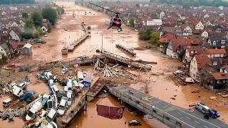 Spain UNDERWATER! Historic Flash Floods Sweep Away Hundreds of Cars in Valencia, spain floods 2024