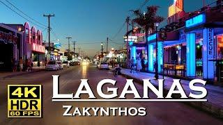 Laganas, Zakynthos in 4K 60 fps HDR (UHD) Dolby Atmos  Die besten Orte , Rundgang