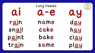 Short and Long Vowel Sounds Explained | Learn to Read with Phonics | Phonics Video