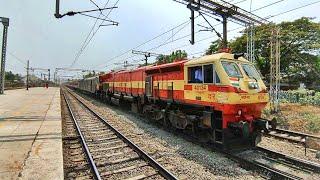 Crazy FAST 15 DIESEL Trains at full Speed attacks Kelve Road at 130 kmph  - Indian Railways