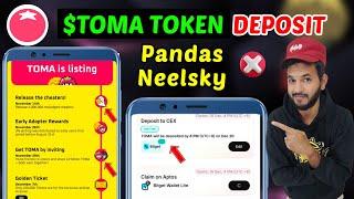 Tomato  $TOMA Token Bitget Wallet exchange deposit | Toma Token Stake & Airdrop 20 December| Pandas