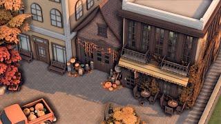 Glimmerbrook Bookstore & Cafe | The Sims4 Speed Build |