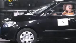 Crash test škoda fabia II | EURO NCAP