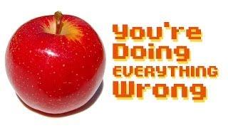 Things you're doing wrong every day: everything. | Maddox