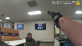 DANIEL LARSON ARREST FOOTAGE 2