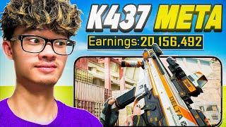 THE TOP 1 K437 CLOSE RANGE BUILD! | Delta Force Mobile