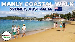Manly, Australia Scenic Coastal Walk - 4K with Captions - Treadmill Exercise Workout