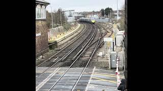 Southeast Class 395 Train at Gillingham Crossing Kent