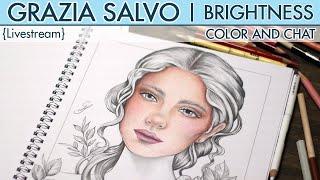 {LIVESTREAM} Pt. 2 ~ Grazia Salvo Color Along ~Prismacolors