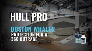 Armus Hull Pro on Boston Whaler - Protection for a 360 Outrage