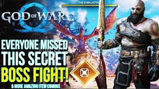 God of War Ragnarok - Special Item Gives Secret BOSS FIGHT & Best Relic Combos You Need To Use More!