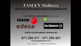 Servicio tecnico oficial Fagor Aspes Edesa Mallorca