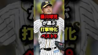 藤川球児が選ぶ打撃特化ベスト9 #野球