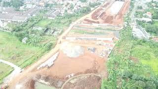 Progress Jalan Tol Cijago Seksi 3, exit kukusan (Kukusan-Overpass Tanah Baru)