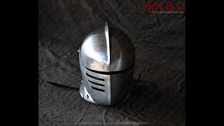 Metal Helmet of Sir William From "The Knight's Tale"