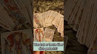 Hat er heute an dich gedacht?#tarot #kurzbotschaft #tagesbotschaft #liebesorakel #liebeskummer