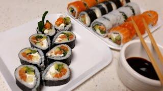 SUSHI tayyorlash. Eng oson usuli СУШИ Японская Кухня