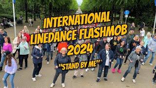 International Line Dance Flashmob 2024 in Düsseldorf / Germany "Stand By Me"