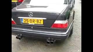 1996 Mercedes-Benz w124 E500 CHOCHONE V8 REVVS , STRAIGHT PIPES !