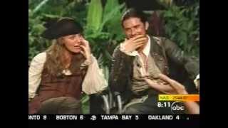 Keira Knightley, Orlando Bloom: Pirates of the Caribbean Dead Man's Chest interview